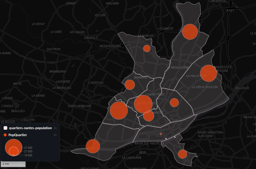 Analyse spatiale PostGIS